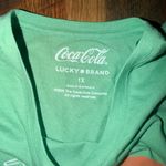 Lucky Brand Coca Cola Women's Green Graphic Tee  NWT Photo 7
