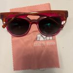 Caroline Abram Paris Thelma frames FRAMES ONLY with case $439 Pink Photo 11