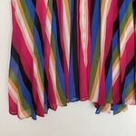 Forever 21 Womens Skirt Midi Size Medium Accordion Pleated Multicolored NWT Photo 2