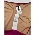 J.Crew NWT  Barbie Pink Curved Waist Bikini Bottom Size Large Photo 3