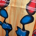 Ashro Yellow Gold African Pride Zaria Short Caftan Dress Photo 5