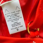 Kitty & Vibe Sofia Underwire Bikini Top in Size D Cup Red Size L Photo 2