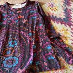 Peruvian Connection  long sleeve floral top Photo 5