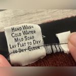 Peruvian Connection  Alpaca Sweater Pocket Rust Size Medium Photo 8