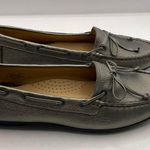 L.L.Bean women’s  flats loafers silver size 7.5 M comfort shoe Photo 1