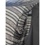 Studio One  Midi Shift Dress Knit Sweater Black/Gray Size 10 Photo 8