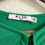 NA-KD  Keyhole detail green long sleeve size medium Photo 2