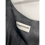 Dries Van Noten Solid Black Sleeveless Scoop Neck Tie Waist Dress Size 40 Photo 2