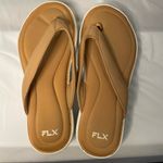 FLX‎ with Pillow Foam Travel/Leisure Flip Flop Size 7 Tan Photo 2
