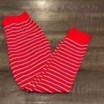 Gilligan & O’Malley striped thermal bottoms Red Photo 2
