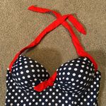 Women’s Swimsuit Bathers Halter Neck Boy Leg with Spots Size 6 Photo 4