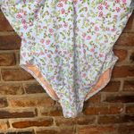 J.Crew NWT Blue Floral Plunge One-Piece Swim Bathing Suit Women's Size 24 Photo 3