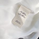 L'Agence L’Agence Silvana Lace Inset Silk Gown White Photo 11