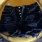 Levi's 501 Women's Black Denim Shorts size 27 Photo 0