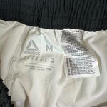 Reebok White/Black Athletic Shorts Men's Medium Photo 3