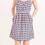 J.Crew  Seaside Print Pink/Blue Cami Dress Photo 0