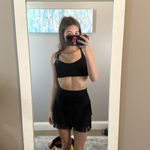 Altar'd State Black Mini Skirt Photo 3