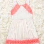 Free People  | Cream & Neon Georgia Dress Photo 1