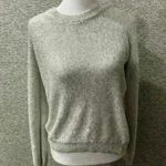 a.n.a  Sparkly Sweater Sequin Bow Tie in Back Photo 4