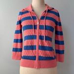 Juicy Couture  Prepster Pointelle Stripe Hoodie Photo 0