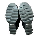 Sorel Joan of Arctic Wedge III Lexie Bootie Women 9 Black Jet Leather Waterproof Photo 11