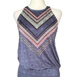 Athleta  Aqualuxe Print Swim Dress Womens Size Small Blue Photo 6