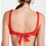 PilyQ  PQ Swim Drew Knot Bikini Top Swimwear Size Large NEW Retail $80 TOP ONLY Photo 3