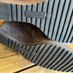 Crown Vintage Brown Suede Wedge Ankle Booties Size 10 Photo 4