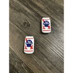 Crocs Pabst Blue Ribbon PBR Beer Charm For  Shoe Charms - 2 Pieces Photo 0