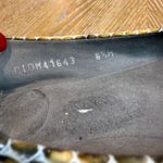 Stuart Weitzman  Shoestring Snakeskin‎ Embossed Flats Tassels Brown Size 6.5 Photo 8