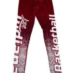 IN Hoosiers love indiana basketball leggings xlusion women’s small game day EUC Red Photo 0