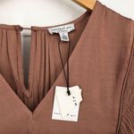 Current Air Pleated Ruffle Trim Midi Dress size Small NWT Photo 11