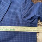 Oak Hill Men's Blazer Mens 2XL 50R 52R Blue Check Sport 2 Button Suit Jacket Size undefined Photo 3