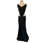 retrofete Giada Dress in Black XLarge New Womens Long Maxi Cutout Gown Size XL Photo 3