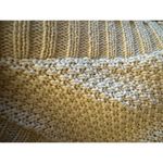 ZARA contrasting sweater striped skirt midi sleevless dress sieze large Photo 12