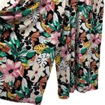 Lane Bryant Tropical Floral Wide Leg Crop Flowy Pants Photo 1