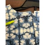 Anthropologie  Not So Serious Behati Mini Dress Size M Blue Cotton Ruffled Hem Photo 11