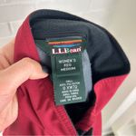 L.L.Bean Red Full Zip Windstopper Jacket Size M Photo 1