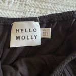 Hello Molly  Dress Mini Black One-Shoulder Photo 1