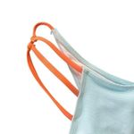 Zaful NWT  bathing suit bottoms size 6 blue orange Photo 2