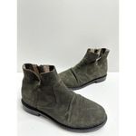 Kelsi Dagger  Boots Women Size 5 Olive Suede Latch  Ruched Ankle Booties NEW Photo 1