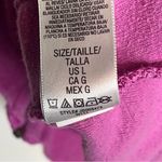 Juicy Couture Y2K  Sz L Pink Terry Short Sleeve Sweatshirt Photo 11