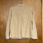 J. Jill Woman's Beige Cotton Blend Quilted Woman’s Jacket Size XS Photo 6