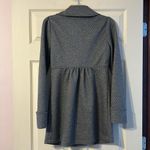 Trixxi Babydoll Gray Waffle Coat Medium Photo 4