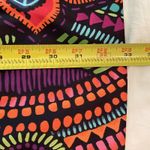 AGB Colorful Floral Geometric Shift Dress Womens Size 4P Groovy Black Photo 9