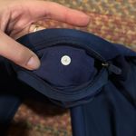 Lululemon  NAVY BLUE BRUSHED WARM RUNNING LEGGINGS Photo 2