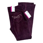 Style & Co NWT Womens Velour Boot Leg Bling Pocket Pants - Sz S Photo 2