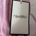 Lauren Moshi Lee Skull Peace Hand Tie Dye Sweatshirt Ocean Sunrise NWT Large Photo 3