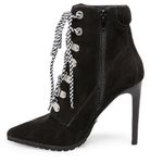 Steve Madden EUC  “Destiny” lace up high heeled bootie size 8 Photo 2