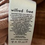 Wilfred  Free 100% Organic Cotton brown pull on wide leg Sail Pant size S Photo 12